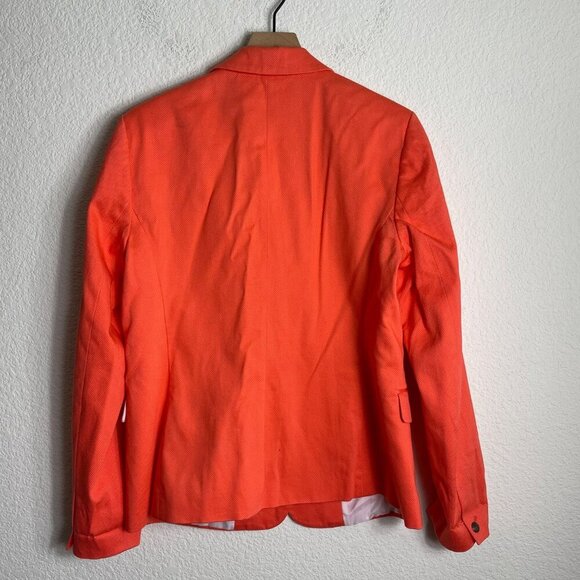 Banana Republic Factory Orange Blazer – Size 14 - Picture 5 of 7